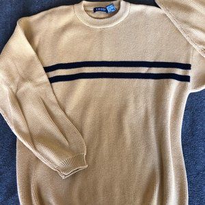 IZOD cotton men's L sweater